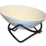 Buffetverhoger zwart – 10cm