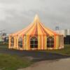 Pagodetent "Sfeer" 6-Hoek / 65 m2