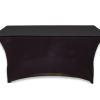 Buffetrok stretch zwart 183x76cm - oud
