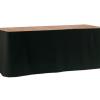 Buffetrok zwart 200x88cm