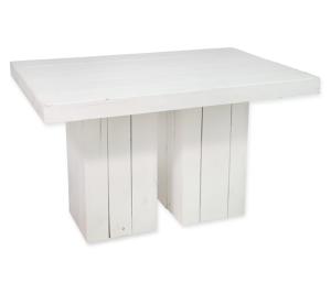 Dinertafel steigerhout wit 120x80cm