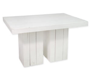 Dinertafel steigerhout wit 120x80cm