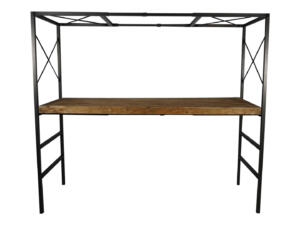 Statafel Industrieel met kooi 240cm