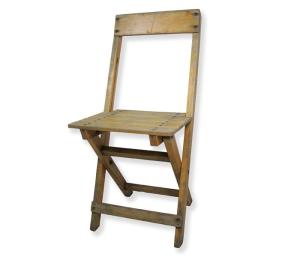 Klapstoel Bistro hout - 'Festival kwaliteit'