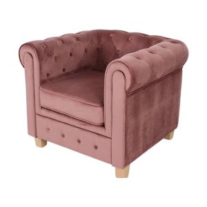 Chesterfield fauteuil Malibu roze