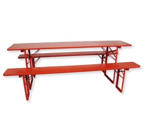 Bankenset rood  - 'Festival kwaliteit'