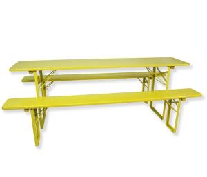 Bankenset geel  - 'Festival kwaliteit'