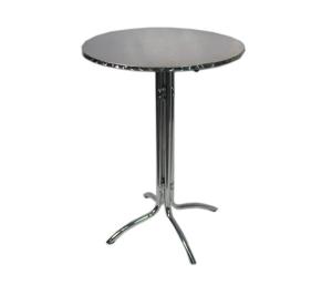 Statafel rond aluminium 80cm