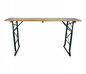 Bier-statafel verhoogd 220x50cm