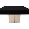 Salontafel Black & White Wood - 80x80cm