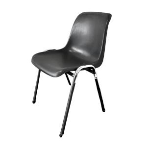 Kuipstoel koppelbaar antraciet