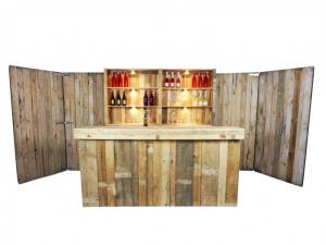 Luxe bar steigerhout - 1,7m