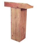 Spreekstoel steigerhout