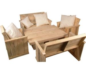 Set steigerhout deluxe