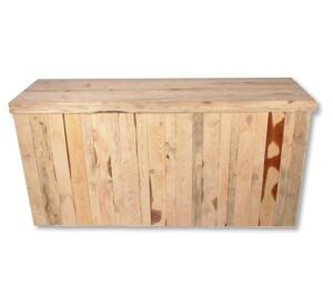 Buffettafel steigerhout 110cm hoog - 2,2m