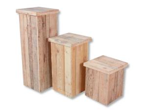 Zuilenset steigerhout