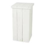 Barkruk steigerhout wit