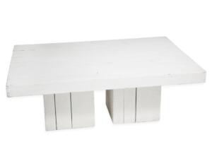 Salontafel steigerhout wit 130x90cm