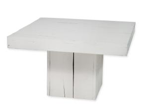 Salontafel steigerhout wit 80x80cm