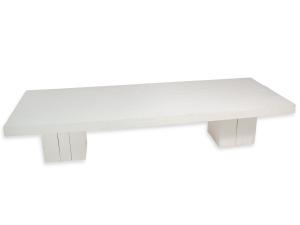 Salontafel steigerhout wit 240x100cm