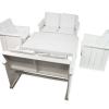 Set steigerhout wit deluxe