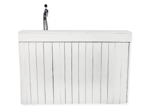 Barombouw steigerhout wit - 1,7m