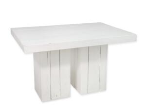Dinertafel steigerhout wit 130x90cm