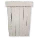 Spreekstoel steigerhout wit