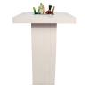 Statafel steigerhout wit 80x80cm met koelbak