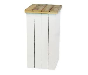 Barkruk steigerhout mixed