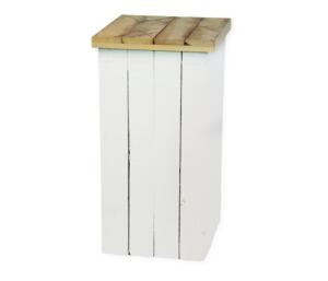 Barkruk steigerhout mixed