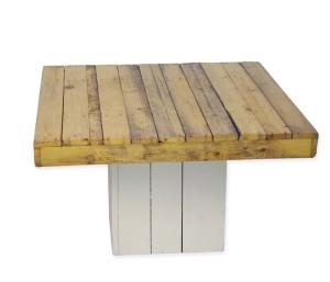 Salontafel steigerhout mixed 80x80cm