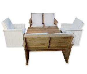 Set steigerhout mixed deluxe