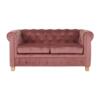 Chesterfield  2-zitsbank Malibu roze