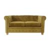 Chesterfield  Bank Malibu Velours - Okergeel