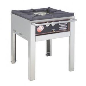 Hokker Gasbrander - 60cm x 60cm