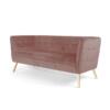 Bank Canape Velours - Roze