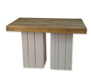 Dinertafel steigerhout mixed 120x80cm