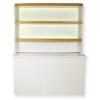 Achterwand LED's Oak - 1,7m