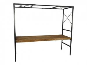 Dinertafel Industrieel met kooi 180cm