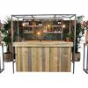 Luxe bar Industrial Green - 1,7m