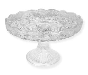 Gebaksschaal met stolp