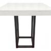 Dinertafel Industrial White 80x80cm