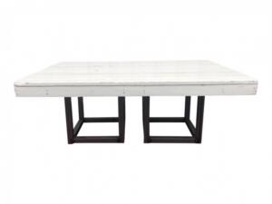 Salontafel Industrial White 120x80cm