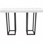 Statafel Industrial White 180x80cm