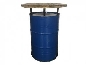 Statafel Olievat blauw