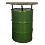 Statafel Olievat groen