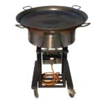 Braderiepan verrijdbaar 80cm – gas