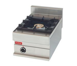Fornuis 1-pits Modulair 40cm -  gas