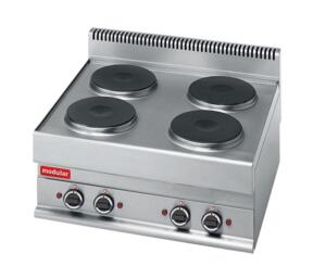 Fornuis 4-pits Modulair 70cm - 400V